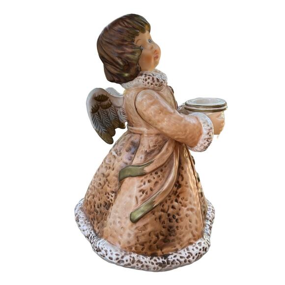 Goebel Angel Figurine 42 829 22 Frobek Weihnacht Signed 9” (22cm) Christmas - Picture 3 of 10